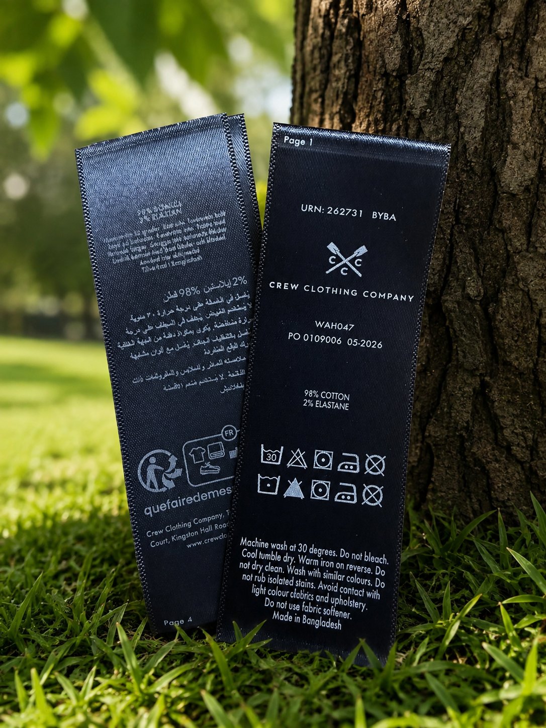 Printed label